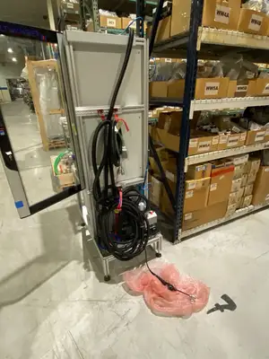 USED ZELTWANGER ZEDFLEX RACK MOUNTED LEAK TESTING SYSTEM ZEDBASE+, INFICON XL3000