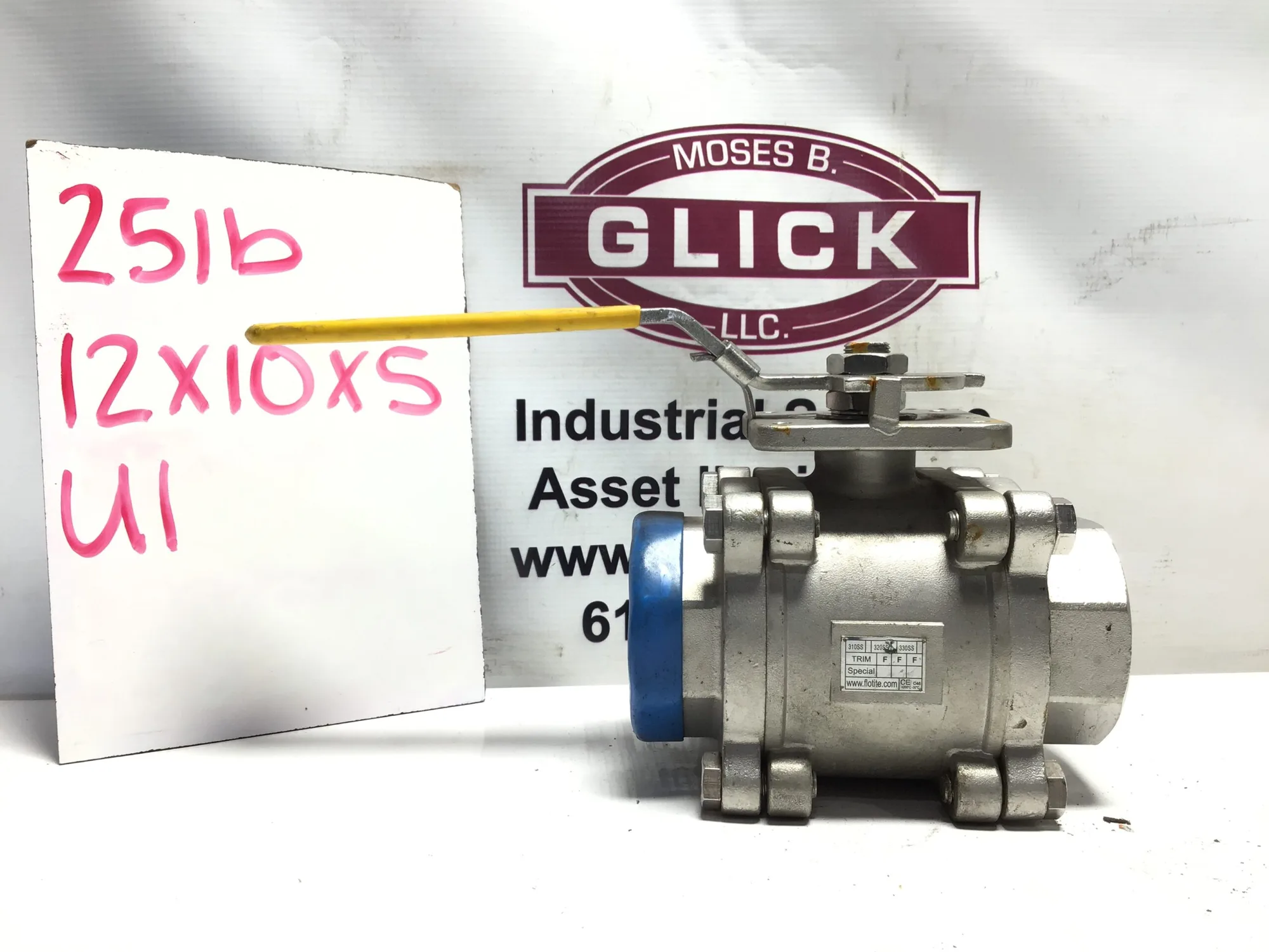 NEW!! FLO-TITE 1500 WOG 316/CF8M 2 1/2″ BALL VALVE
