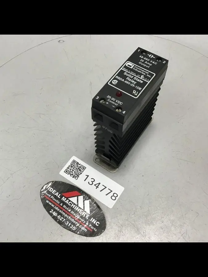 USED CONTINENTAL INDUSTRIES RSDA-660-25-1DE