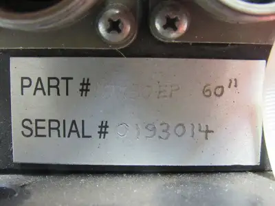Harris Instrument 10X30EP-60 Scan-A-Line Sensor Auto Edge Position Detection