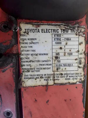 USED TOYOTA 6TB50