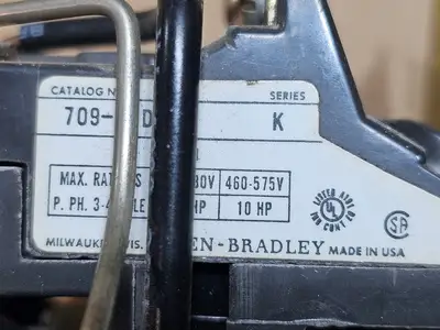 Used ALLEN-BRADLEY 709-BOD103 Switchgears British Columbia CA | Lenmark #1438249