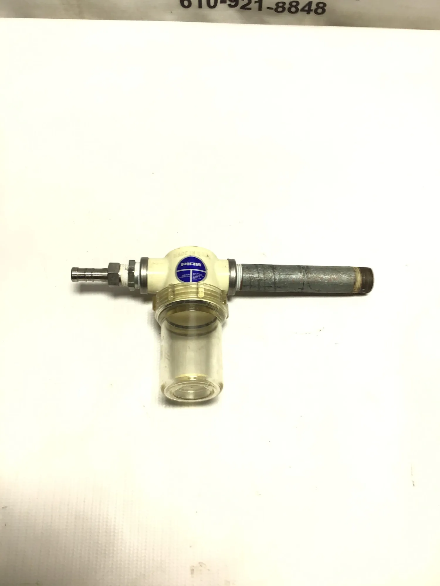 Piab In-Line Air Fuel Filter Assembly