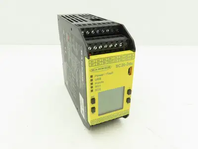 Banner SC26-2DE Non-Expandable Safety Controller Base Module 24VDC w/LCD Display