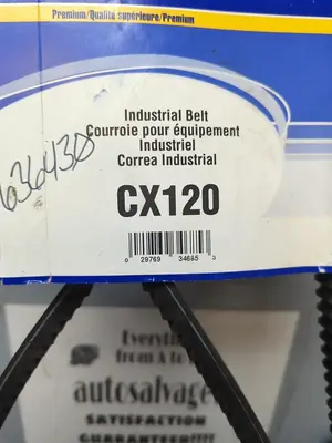New | in-Stock NAPA CX120 Belts Ohio US | Surplus Asset Holdings #1237089