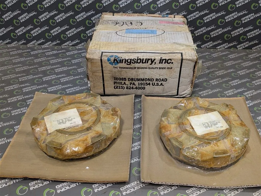 Lot of 2 Kingsbury 27-8-H Bearing Base Ring Assemblies 8" A-1314-00-01 New NIB