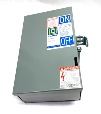 USED SQUARE D SER. 4 I-LINE BUSWAY SWITCH 30A 3P3W 600V