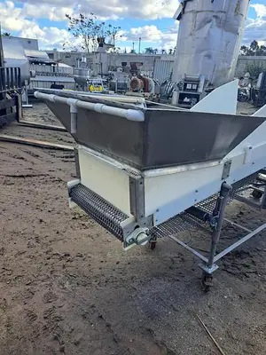 Conveyor, 21" X 13'4", Stainless Steel, Dewatering, Cooling #C745392