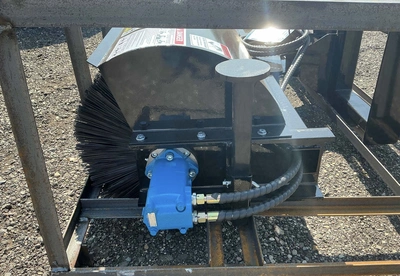 Used AGT / MOWER KING SSAB72 ROTARY BROOM SKID STEER ATTACHMENT Power Brooms Michigan US | Miedema Asset Management Group #1397270
