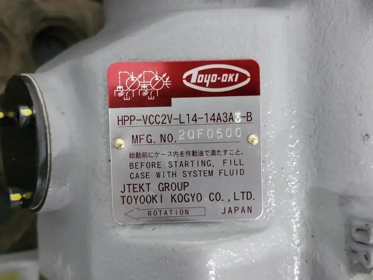 Used TOYO HPP-VCC2V-L14-14A3A3-B Parts (Hydraulics and Pneumatics) British Columbia CA | Lenmark #266182