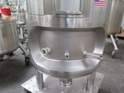 Precision Stainless Steel Portable 100 Liter Jacketed Vessel Tank Fermentation