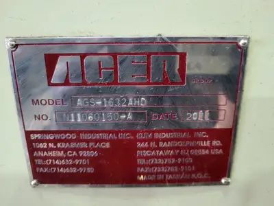 USED 2011 ACER AGS-1632AHD