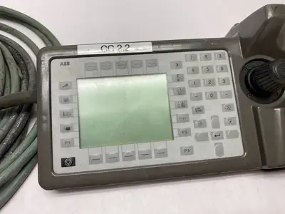 3HNE00442-1 | ABB  Robot Teach Pendant REV 7 - Used