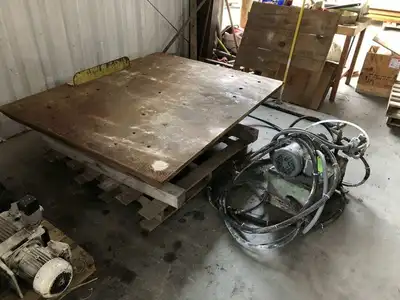 Hydraulic Lift Table 66″ X 54″ ; 15″+ Height 208-230/480V 3PH