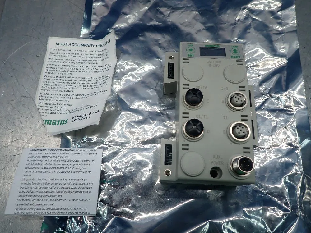 New | in-Stock NUMATICS 240307 Input / Output Modules | HGR 24 #748530