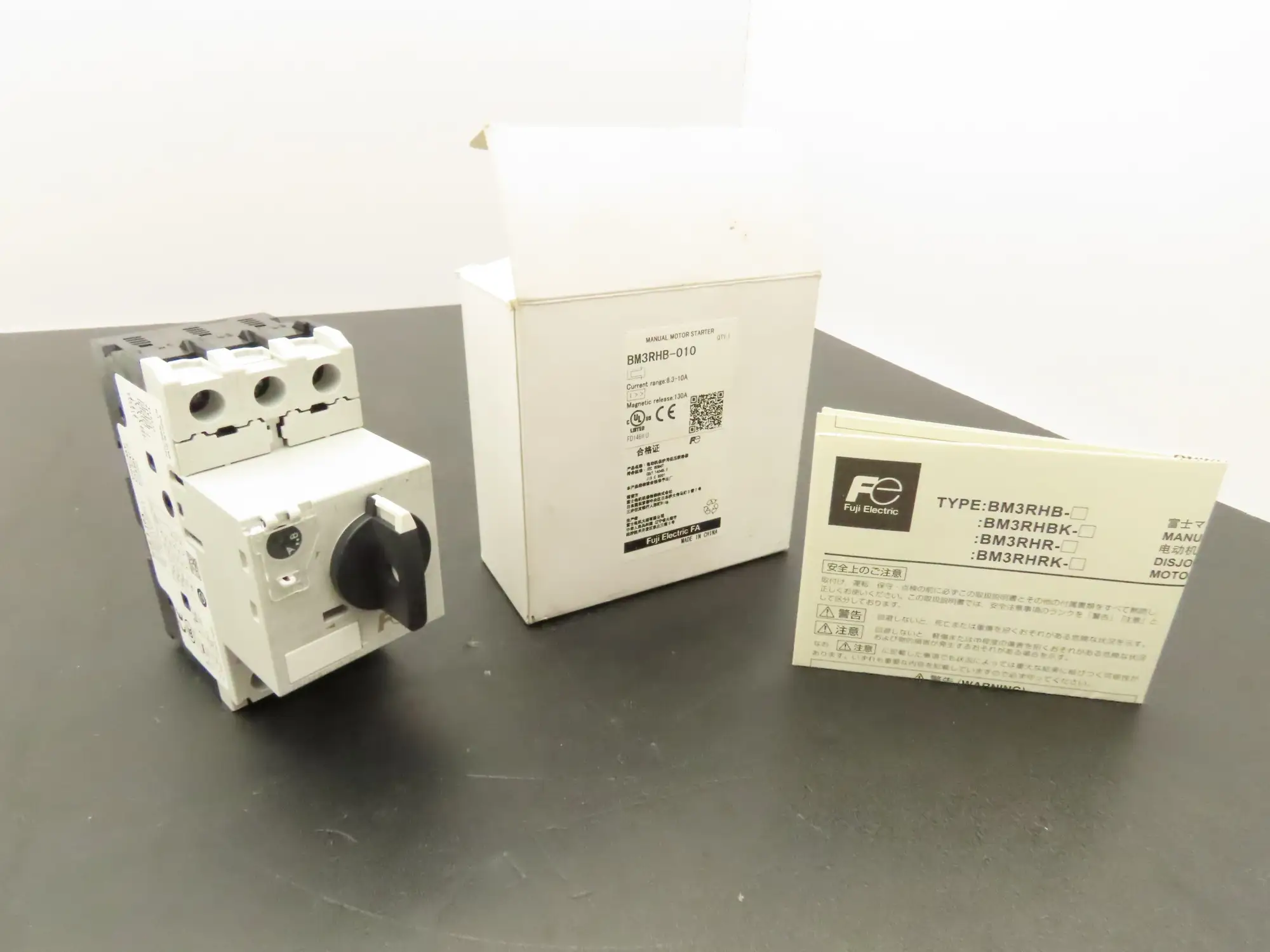 Fuji Electric BM3RHB-010 Motor Starter Overload Relay 7.5Hp 6.3-10 Amp 690V 3Ph