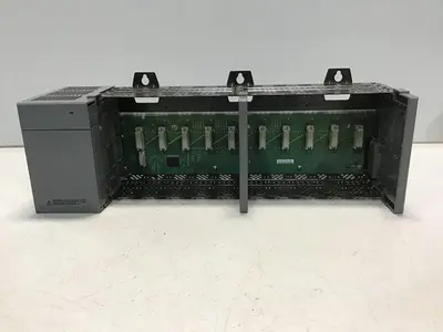 USED ALLEN BRADLEY 1746-P2 SER C / 1746-A10 SER B