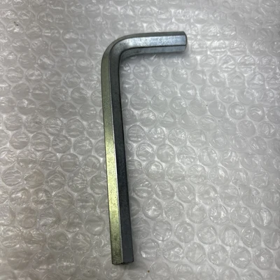 **Preowned 10mm Hex Allen Key, L-Wrench, ISO 2936 B+F Nickel Plated QTY 7 #