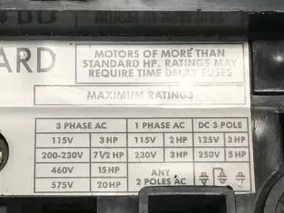USED ALLEN BRADLEY 1494V-DS30