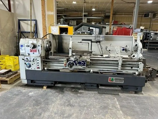 Used 2002 MODERN LA560 Engine Lathes Alberta CA | Merchant Machine Tools Inc #1327978