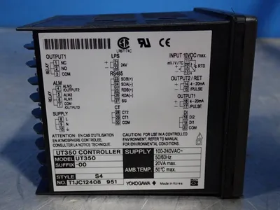 Used YOKOGAWA UT35000 Temperature Controls Ohio US | HGR 24 #802829