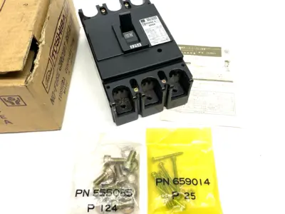 USED TOSHIBA NO-FUSE CIRCUIT BREAKER 3-POLE 225A