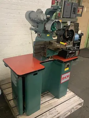 5995-110 OMPAR/Shore Diamond Faceting Machine for Decorating Rings With CNC Ring Indexer Haas Control