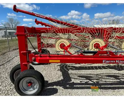 Used FARM KING ERS20 - 20 WHEEL Hay Rakes Iowa US | Keast Enterprises #1360459