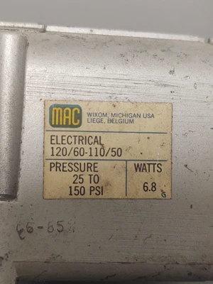 USED MAC 303G-111D-1