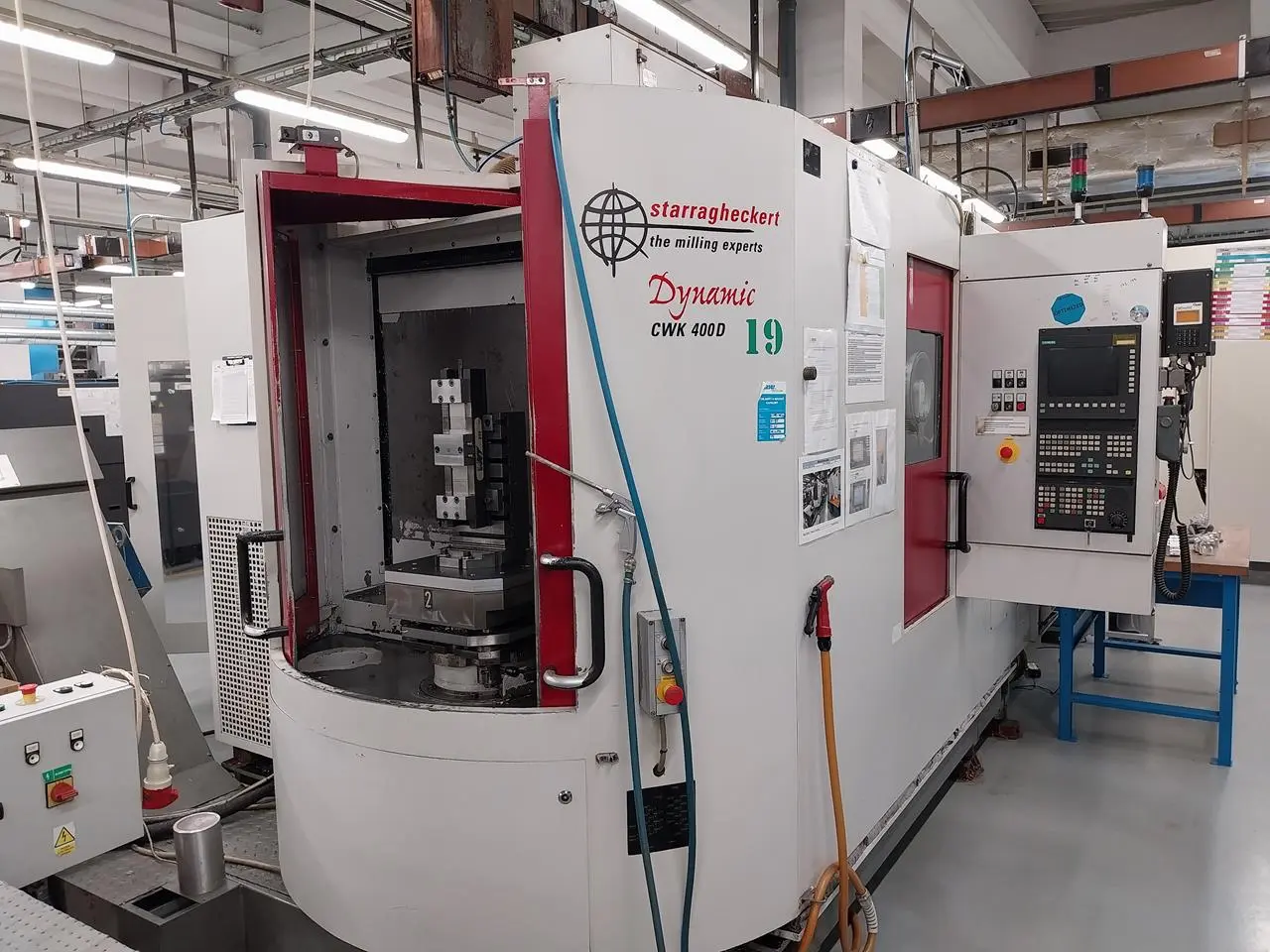USED 2002 HECKERT CWK 400D DYNAMIC