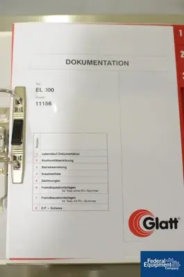 USED Glatt EL 300 Glatt Lift