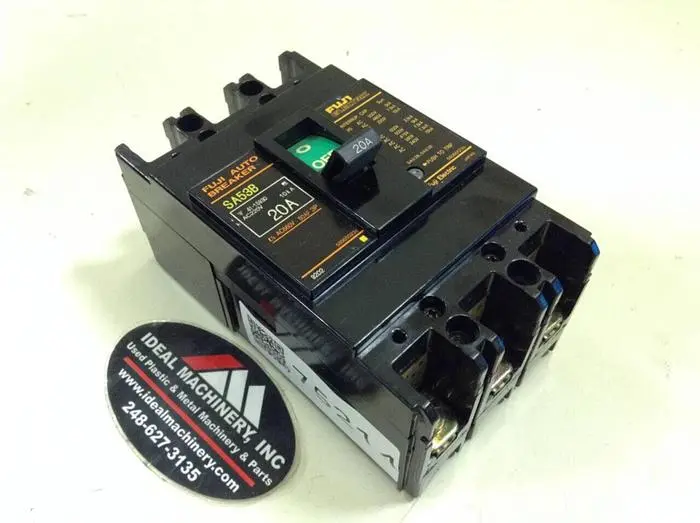 Used FUJI ELECTRIC SA53B-20 Circuit Breakers Michigan US | Ideal Machinery #702340