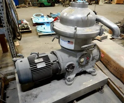 Westfalia SA 20-03-576 separator, 316SS - NO BOWL.