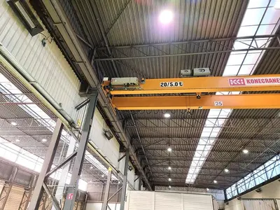 USED KONECRANES 20 TON + 5 TON X 17 855 MM