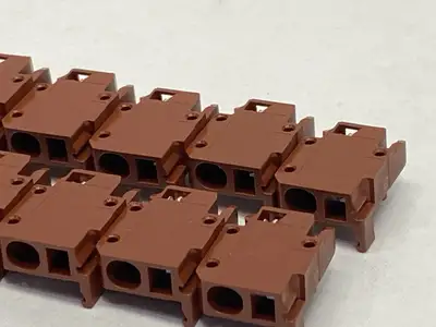 1492-LS2-BR | Allen Bradley  Internally Jumpered Distribution Block Brown LOT OF 20 - Used