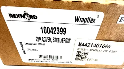 NEW REXNORD WRAPFLEX 2122670 COVER STEEL/EPOXY COUPLING COVER 10042399 20R
