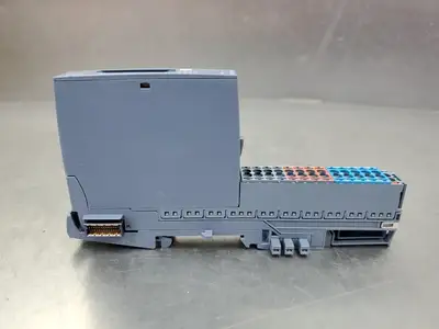 USED Siemens 6ES7131-6BF00-0BA0 Input Module w/6ES7193-6BP00-0BA0 Base