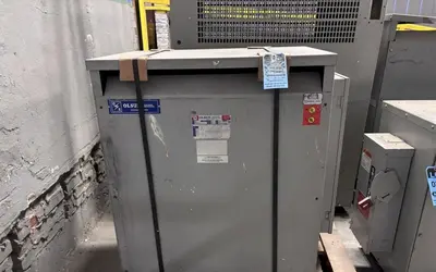 120 KVA OLSUN 480 <-> 400Y/231 CLASS AA DRY TYPE ELECTRICAL TRANSFORMER: YOBRO #24589