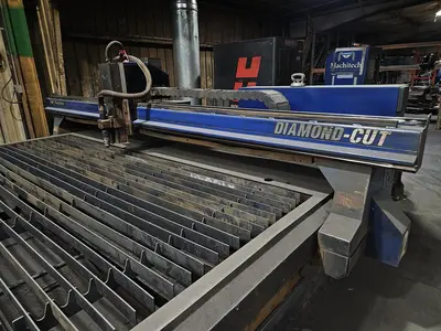 USED 2020 MACHITECH DIAMOND CUT 10' X 28' TABLE