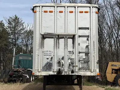 USED 2004 WILKINS WALKING / LIVE FLOOR TRAILER