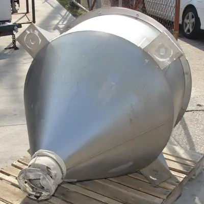 SPC6497  Bin Hopper Silo 14 cu.ft., bulk storage bin, Stainless Steel