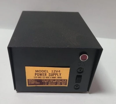 Astron Power Supply Model 12V4 115 VAC 12 VDC 3 AMP