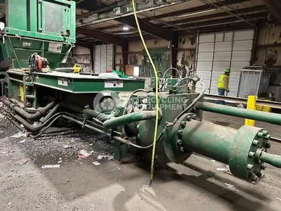USED HARRIS HRB1045A TWO RAM BALER
