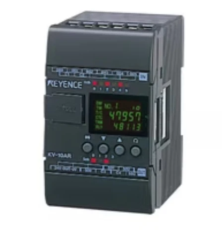 Keyence KV-10AT Base Unit, AC Type, 6 Inputs & 4 Transistor [New]