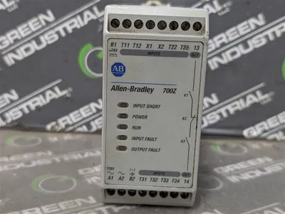 Allen Bradley 700-ZBR100AZ1 Safety Relay Module Series A Used