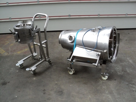 Used GLATT GPCG 3/5 Fluid Bed Dryers GB | Perry Equipment #145467