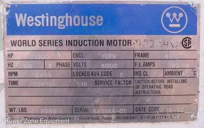 USED WESTINGHOUSE -