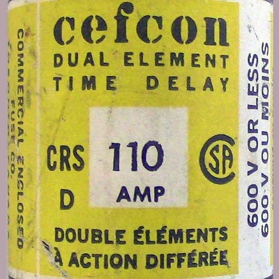 CefCon 110 Amp Type D Fuse