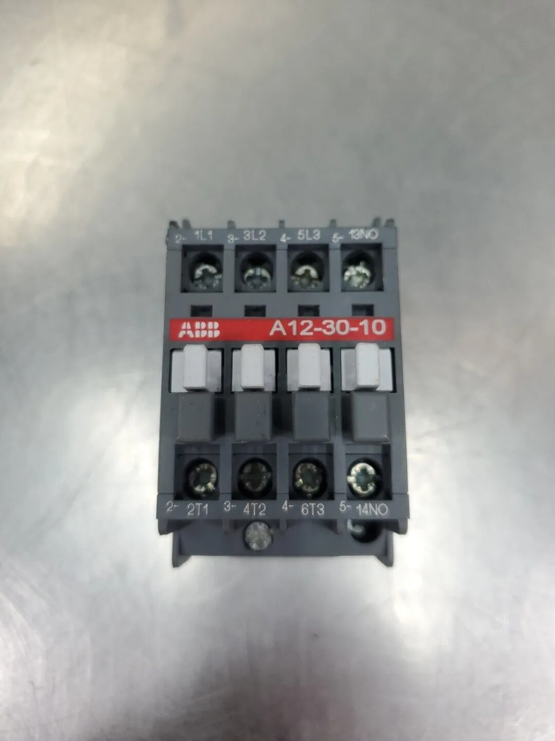 ABB A12-30-10 Contactor, 1000V Coil, 28A, 10HP. 4D-03