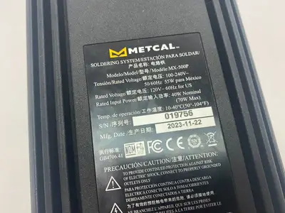 USED METCAL SMARTHEAT SOLDERING/REWORK SWITCHABLE POWER SUPPLY STATION 2-PORT